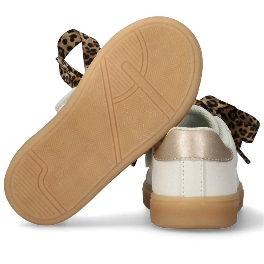 Sneakers da bambina con zip e lacci animalier Tommy Hilfiger | T1A9342301355X024X